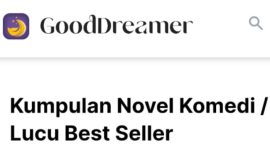 GoodDreamer merupakan sebuah platform baca novel online yang memuat lebih dari 300 novel 100% karya penulis-penulis asli Indonesia. (Dok. Gooddreamer.id)
