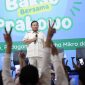 Capres nomor urut 2, Prabowo Subianto menyapa ratusan pedagang bakso, mie ayam dan UMKM se-Bekasi di Bandar Djakarta Bekasi. (Dok. TKN Prabowo Gibran)

