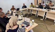 Pengurus PPWI Kabupaten Bogor melakukan audiensi dengan KPK di Gedung Merah Putih, Jakarta, membahas rencana Diklat Antikorupsi untuk memperkuat peran Pewarta Warga dalam edukasi dan pengawasan sosial. (Dok. PWRI)